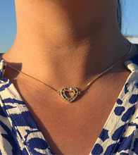 Load image into Gallery viewer, RAINBOW HEART NECKLACE
